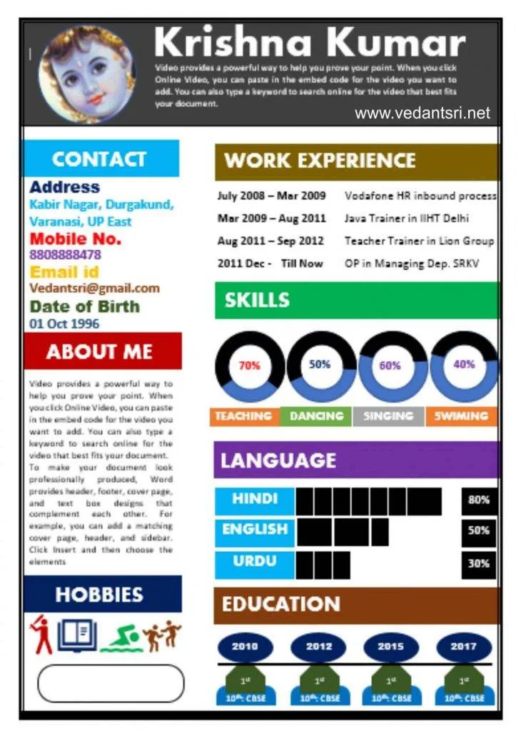 MS Word Resume Design Project-7 1 MS Word Resume Design Project-7