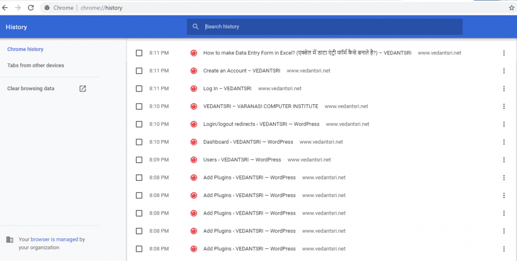 View Hidden Internet History 1 View Hidden Internet history