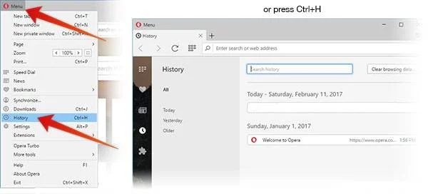 Clear Secret-Internet Browser History 14 Internet Browser History