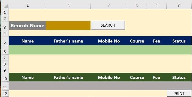 Macros ExcelSearch and PrintData Project-14 3 Macros ExcelSearch and PrintData by VedantSri Varanasi