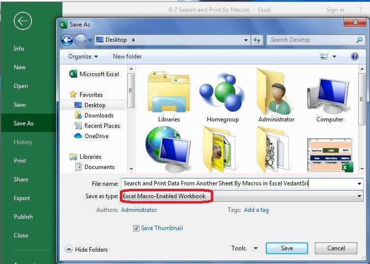 Macros ExcelSearch and PrintData Project-14 6 Macros ExcelSearch and PrintData by VedantSri Varanasi