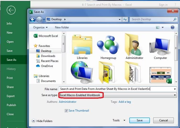 Macros ExcelSearch and PrintData Project-14 6 Macros ExcelSearch and PrintData by VedantSri Varanasi