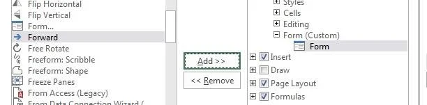 Excel Entry Form Project