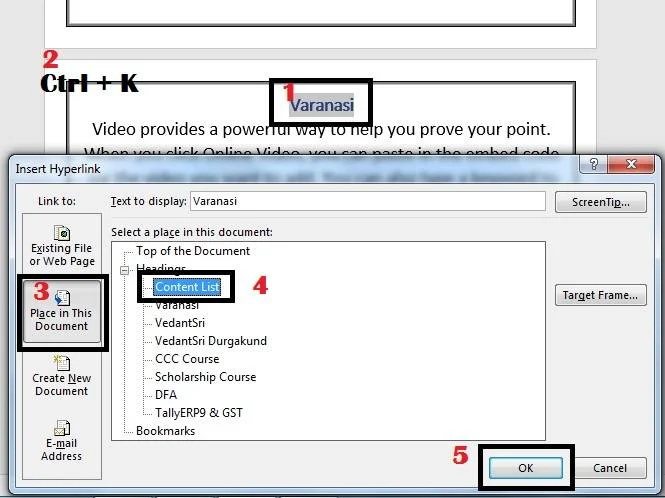 Create a Document in MS Word, Learn Step by Step to Create Document 11 Create Document in MS-Word