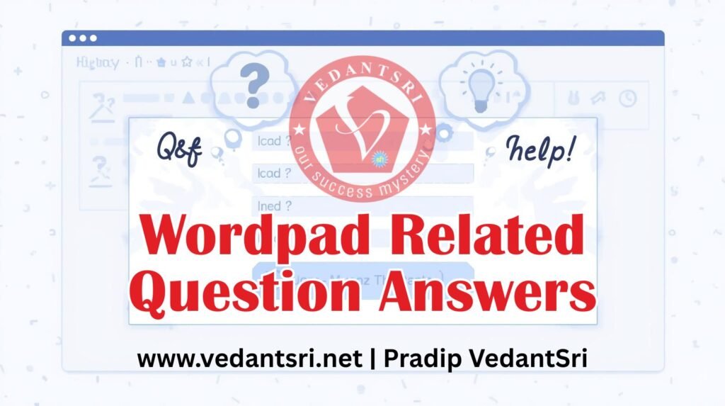 Wordpad Related Question Answers