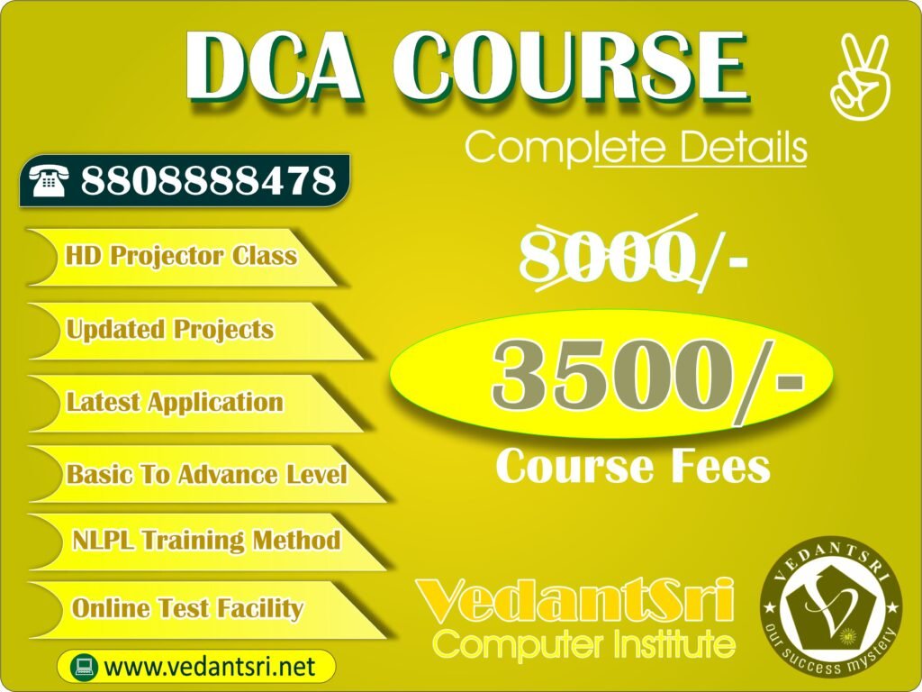 DCA Course Fees Duration Scope Syllabus Admission Institutes DCA Course Fees Duration Scope Syllabus Admission Institutes
