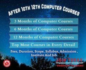 After 12th Class Computer Courses, after 10th Class Computer Courses