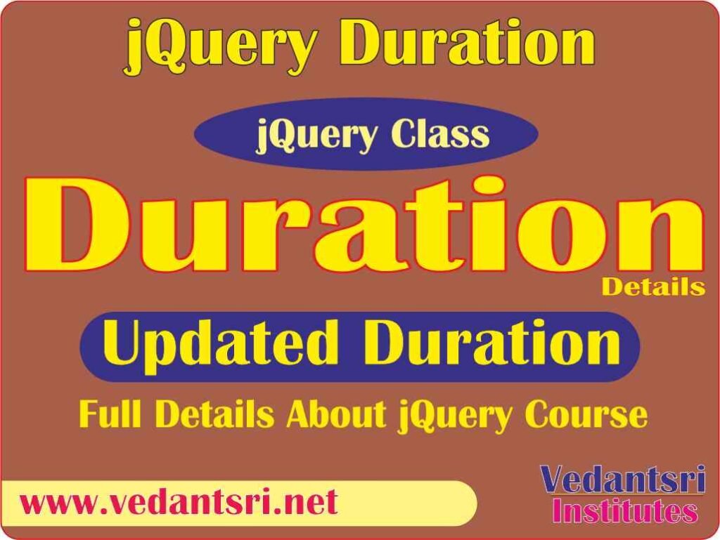 jQuery Course Details, Fees, Duration, Scope, Syllabus, Admission, Institutes & Jobs 2 jQuery Course Details