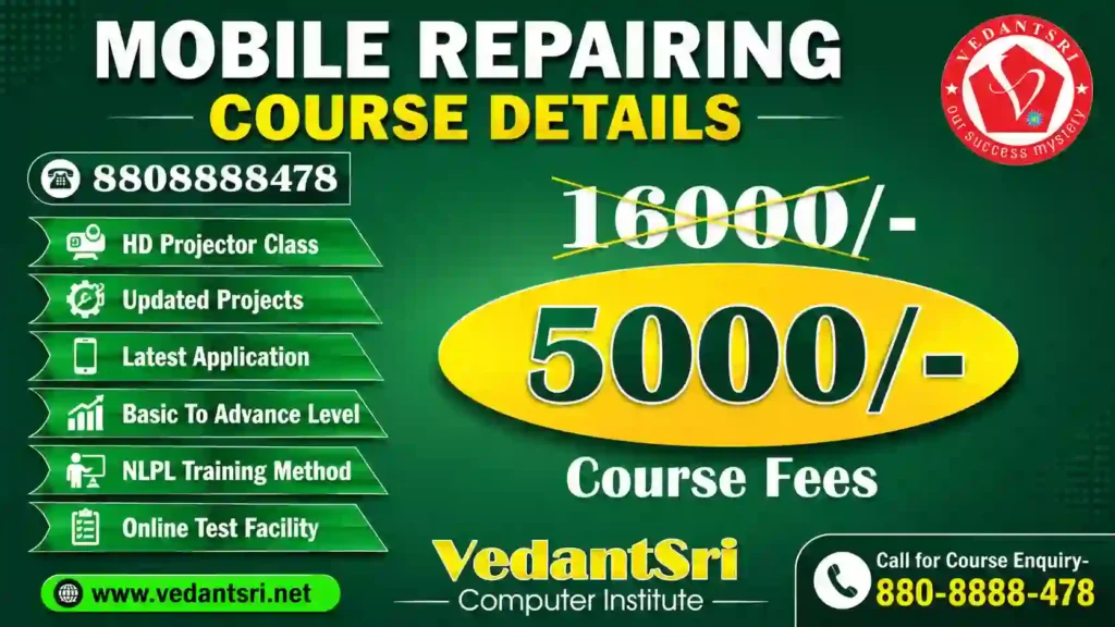 Mobile Repairing Course Details, Fees, Duration, Scope, Syllabus, Admission, Institutes & Jobs 3 Mobile Repairing Course Details, Fees, Duration, Scope, Syllabus, Admission, Institutes & Jobs at VedantSri