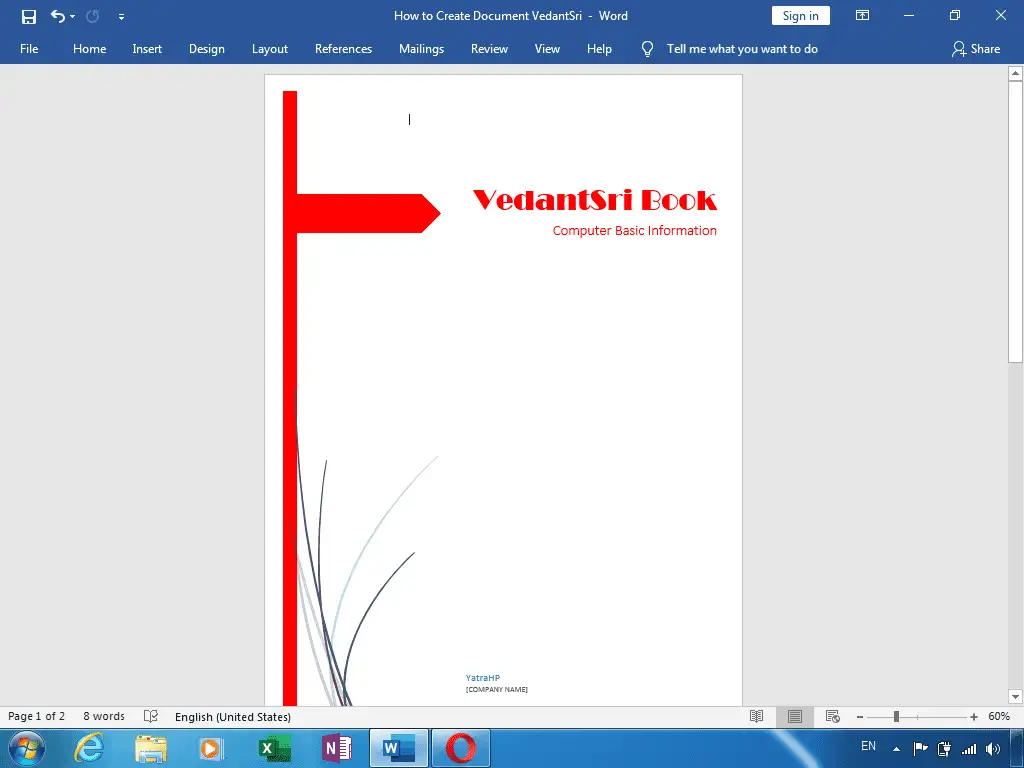 Create Document in Word 4 Create Document in Word