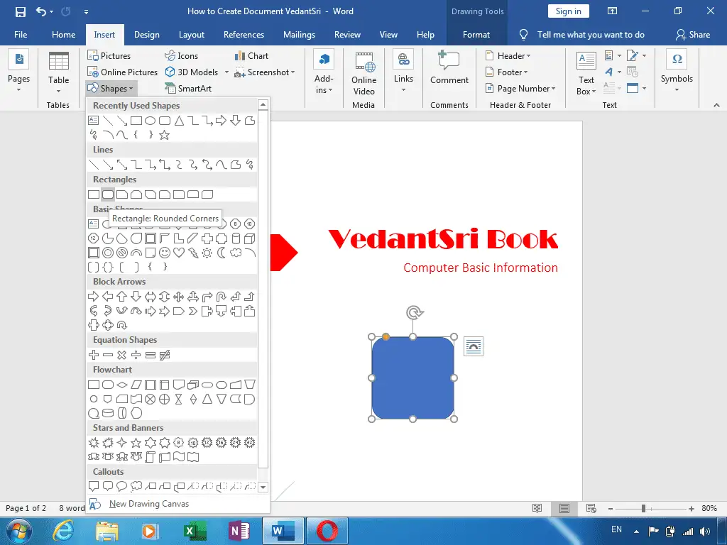 Create Document in Word 5 image 13