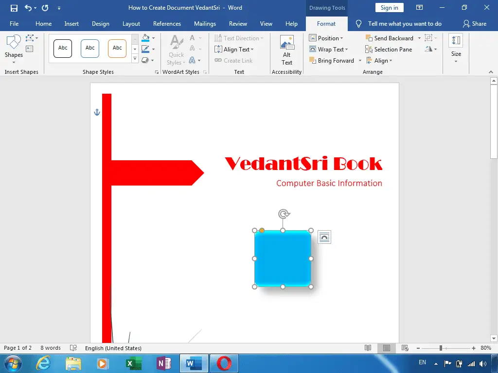 Create Document in Word 6 image 14
