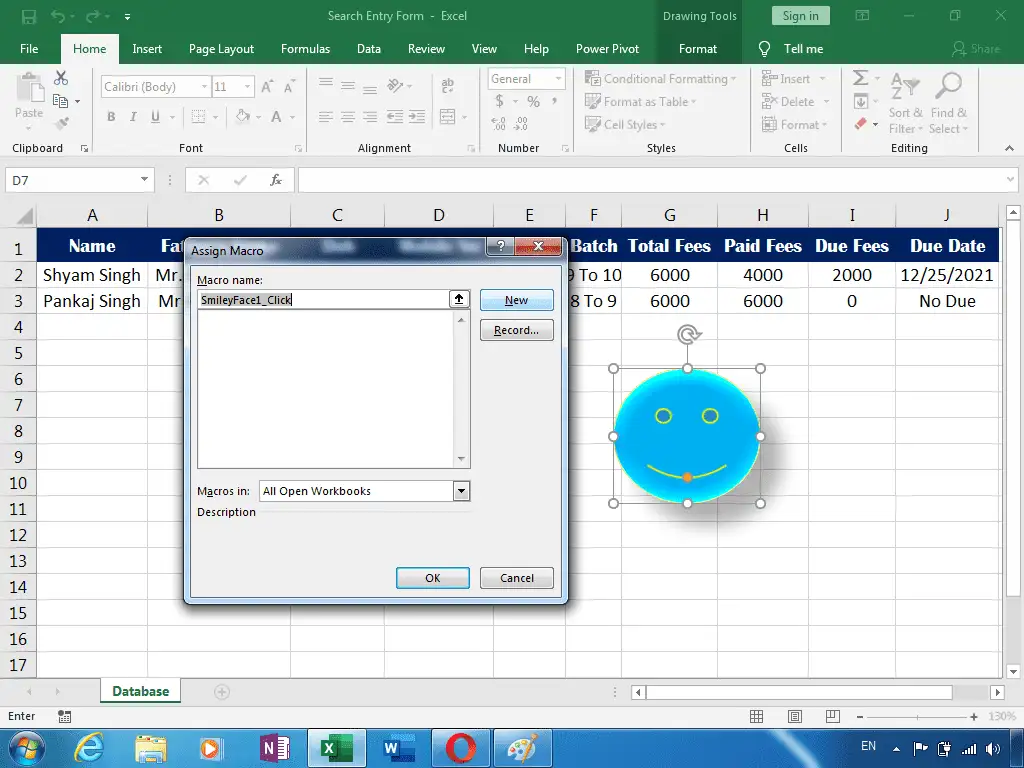 Search Entry Form Excel 4 5 image 54
