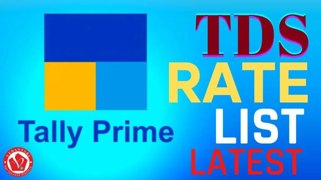 TDS Rate List 2026-27 1 TDS Rate List 2023-24