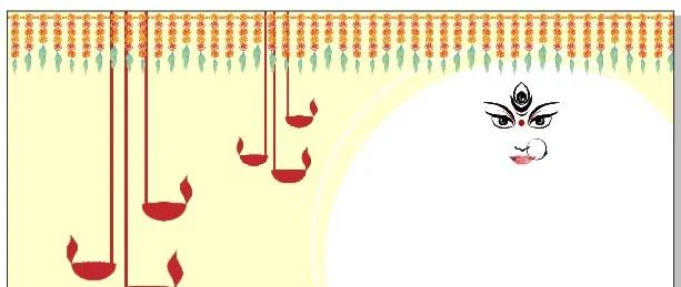 Navratri Wishes Card in CorelDraw, Easy and Simple, Download Source File 230 Navratri Wishes Card in CorelDraw, Easy and Simple, Download Source File