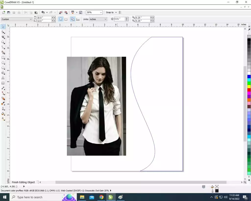 Banner Design CorelDraw, Easy Method, Step by Step, Download Source File 18 12 1