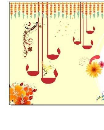 Navratri Wishes Card in CorelDraw, Easy and Simple, Download Source File 234 14 17