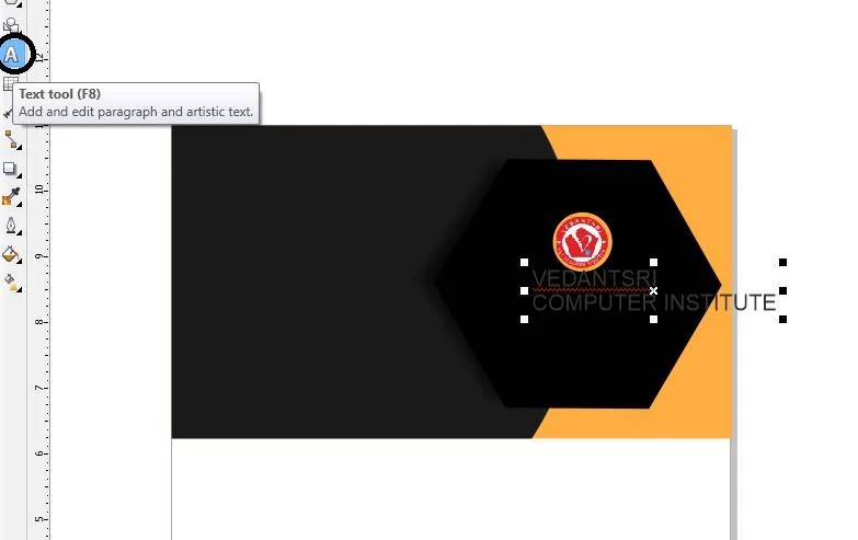 Visiting Card in CorelDraw, Easy and simple Method Step By Step, Download Source file 16 14 8