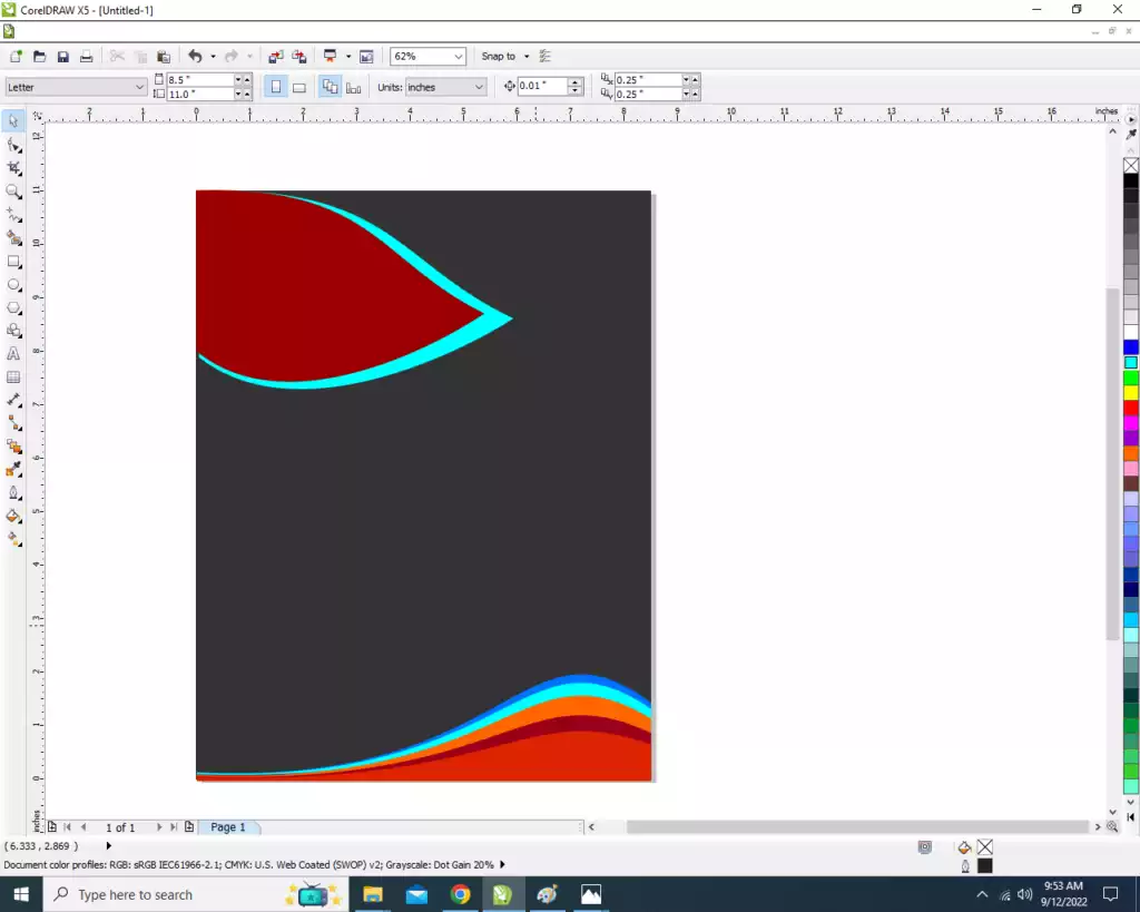 Invitation Card Design CorelDraw, Easy Method, Step By Step, Download Source File 20 17