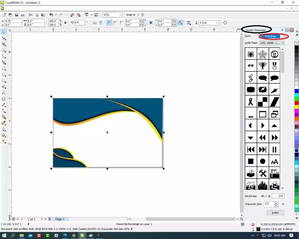Certificate Design in CorelDraw, Easy and Step by Step, Download Source File. 30 28 4
