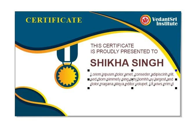 Certificate Design in CorelDraw, Easy and Step by Step, Download Source File. 34 Certificate Design in CorelDraw
