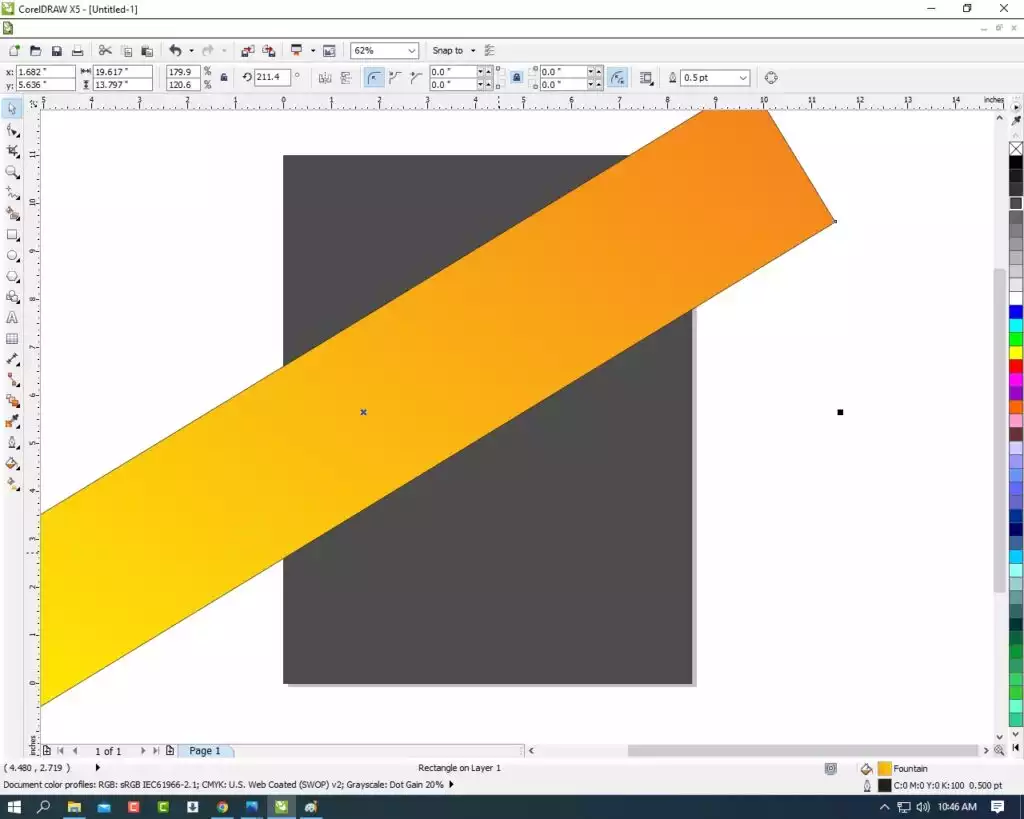 Poster Design In CorelDraw, Easy and Step by Step, Download Source File. 8 4 3