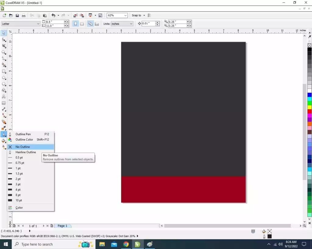 Invitation Card Design CorelDraw, Easy Method, Step By Step, Download Source File 9 5