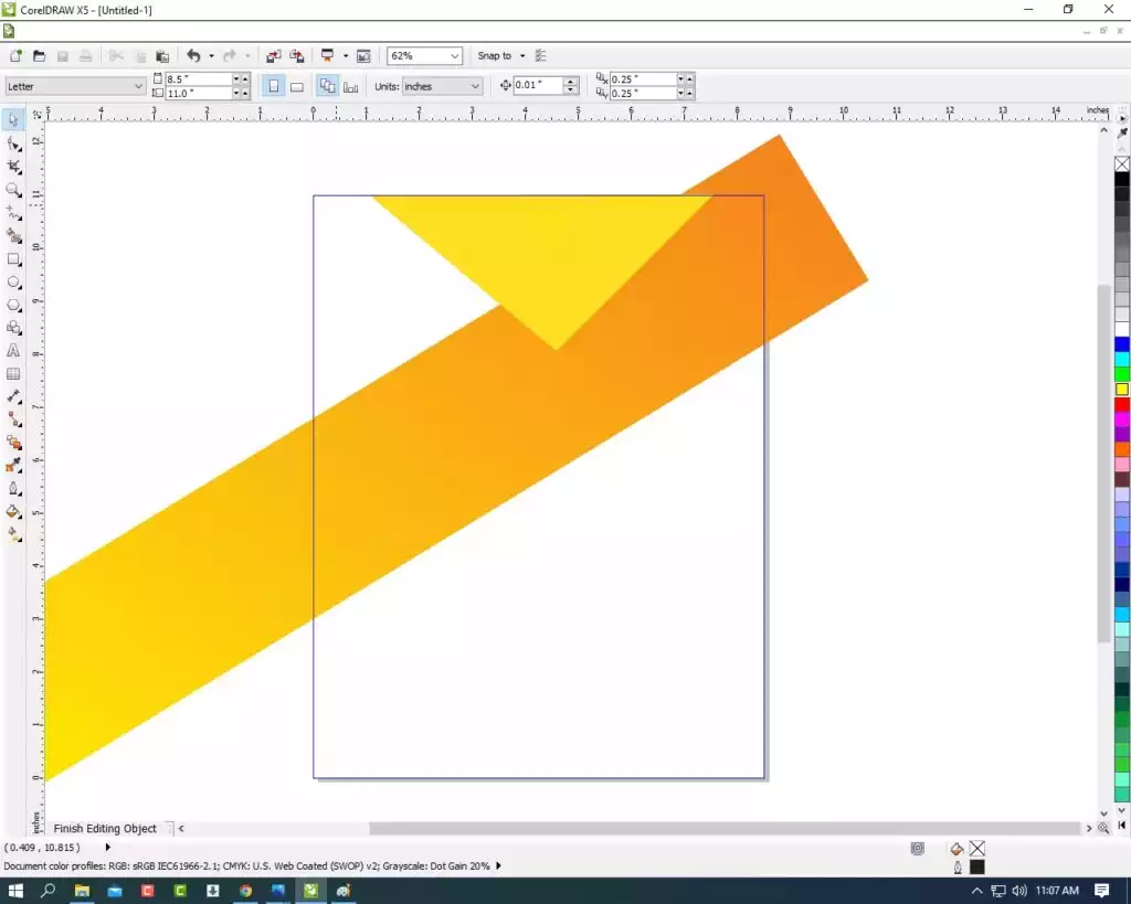 Poster Design In CorelDraw, Easy and Step by Step, Download Source File. 13 9 5