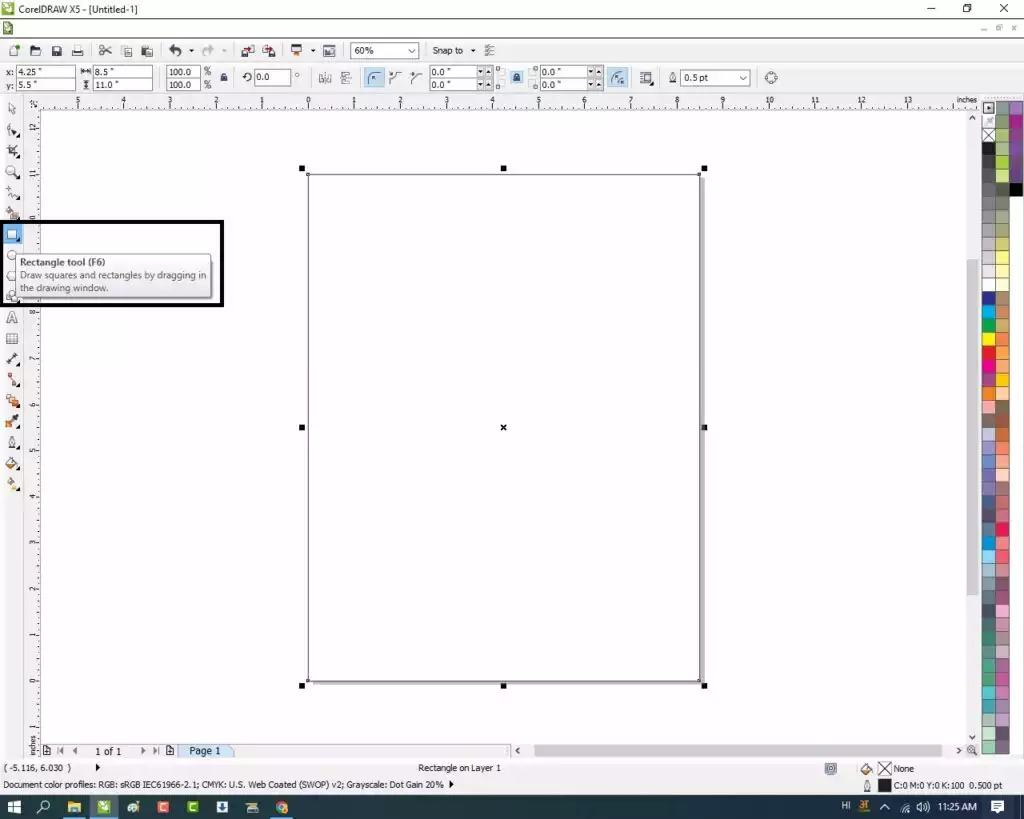 Navratri Simple Poster Design in CorelDraw