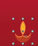Navratri Banner Design in CorelDraw, Easy Method, Complete steps, Download practice File 571 Navratri Banner Design in CorelDraw