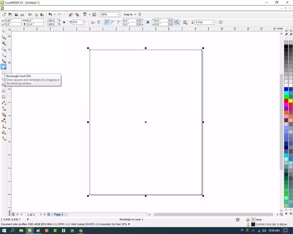 Template Design in CorelDraw, Easy Method, Complete Steps, Download practice File 6 Template Design in CorelDraw