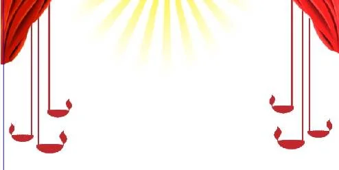 Navratri Simple Poster Design in CorelDraw