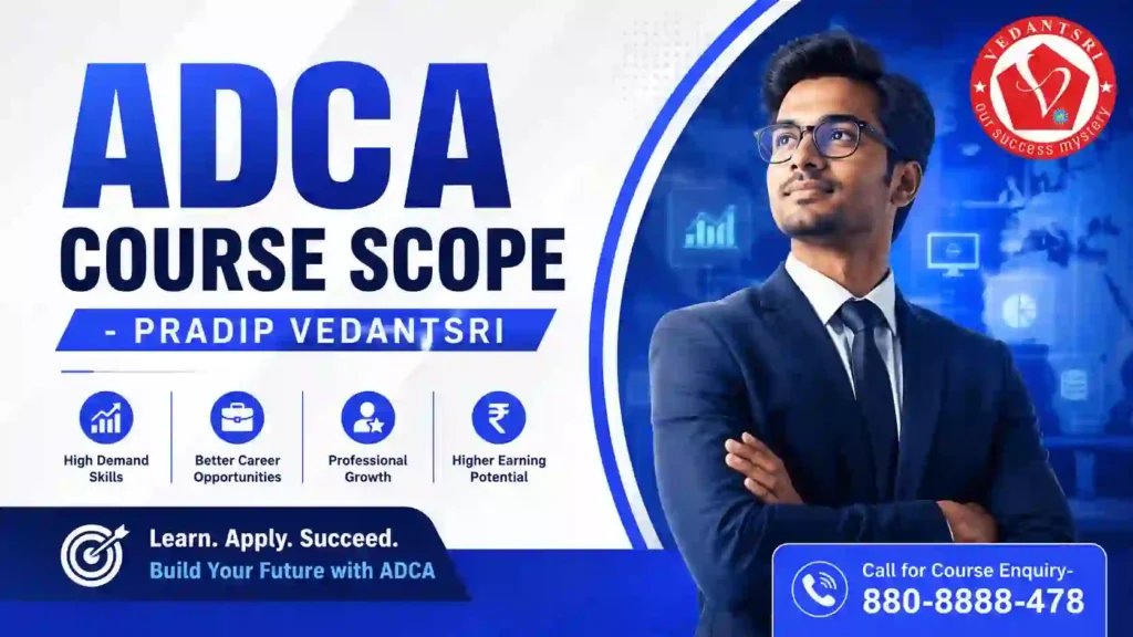 ADCA Course Details 2026: Syllabus, Fees, Duration, Eligibility, Scope & Jobs 5 ADCA Course Details 2026 Syllabus, Fees, Duration, Eligibility, Scope & Jobs Pradip VedantSri