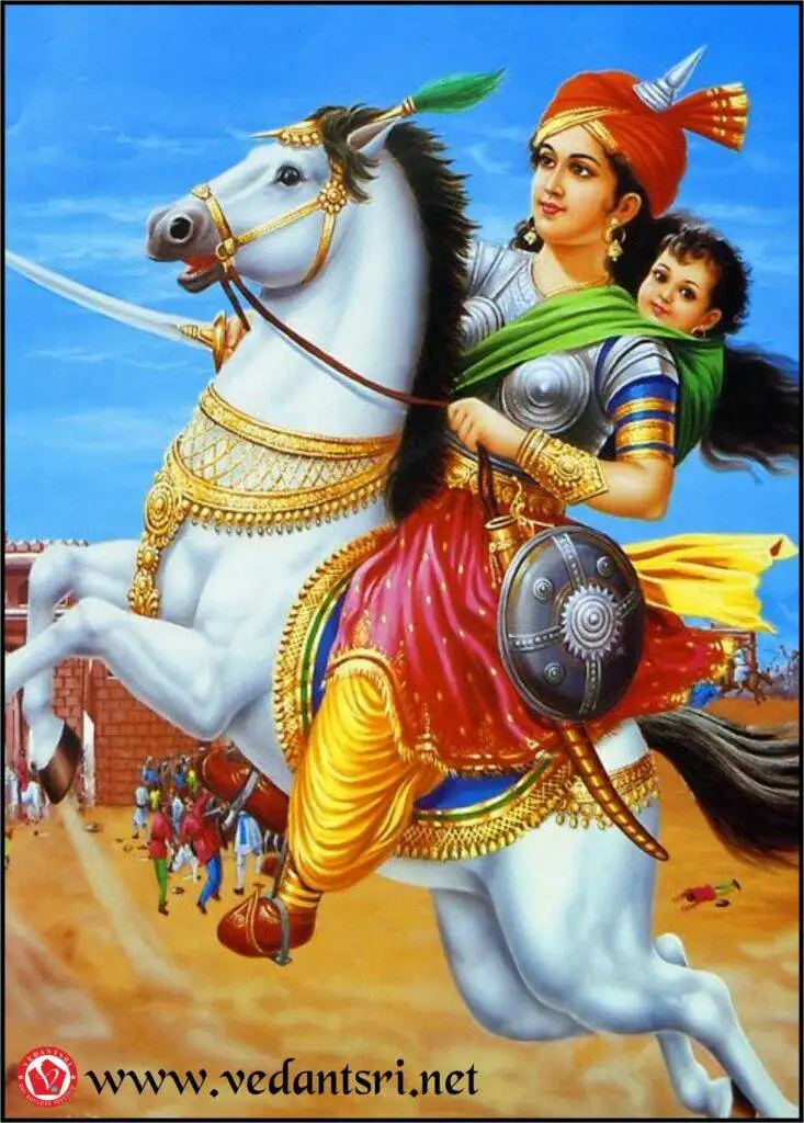Rani Lakshmi Bai Essay Famous Line About Hindi Real Images 3