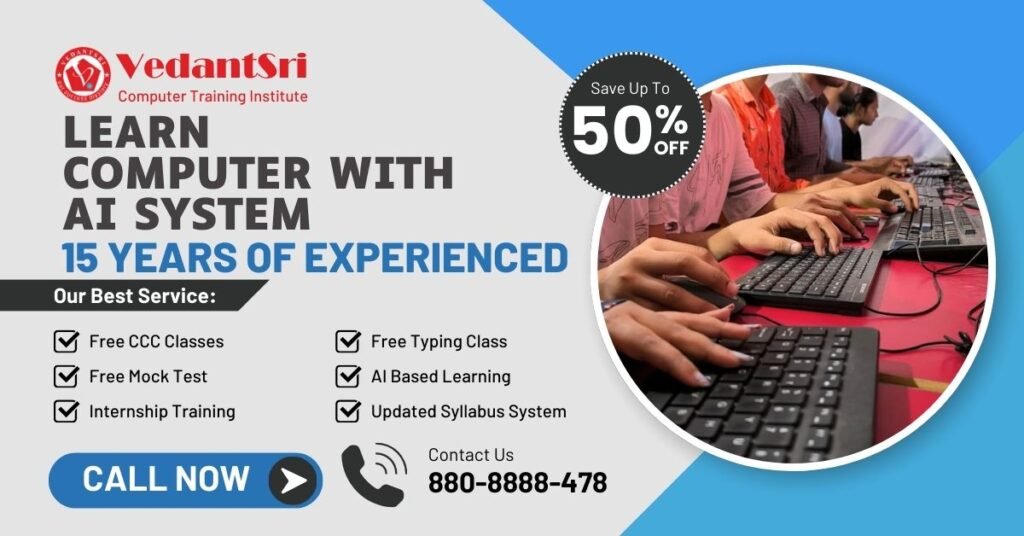 ADCA Computer Course Syllabus 2026 – Fees, Duration, Scope, Jobs & Best Institutes in VedantSri Varanasi