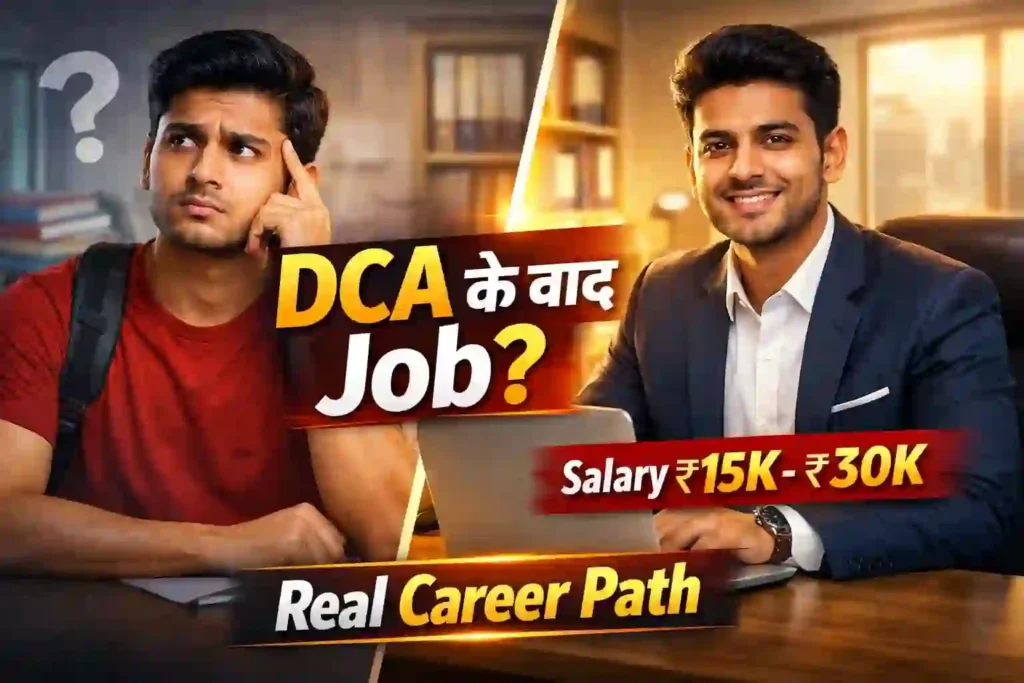 DCA Computer Course Duration in 2026 Full Form, Fees, Syllabus, Scope & Jobs (Complete Guide)