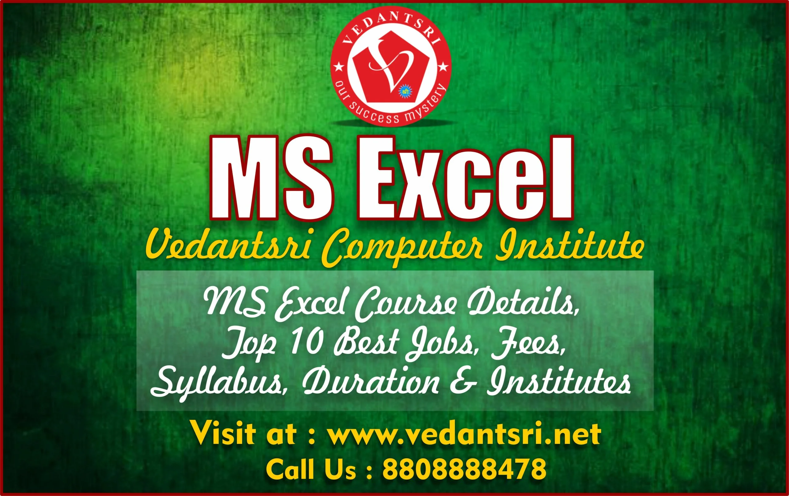 MS Excel Course Details, Fees, Duration, Scope, Syllabus, Admission, Institutes & Jobs in 2026