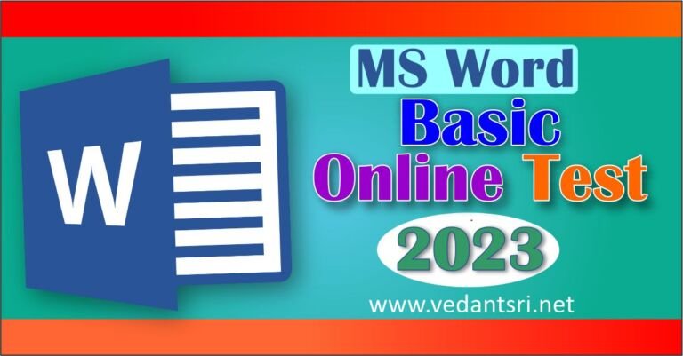 MS Word Question Answers (Part-X)