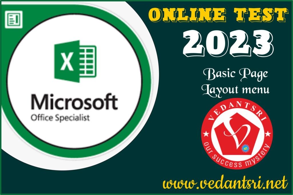 MS Excel Online Test Set 3 MS Excel Online Test Set 1 January 2023