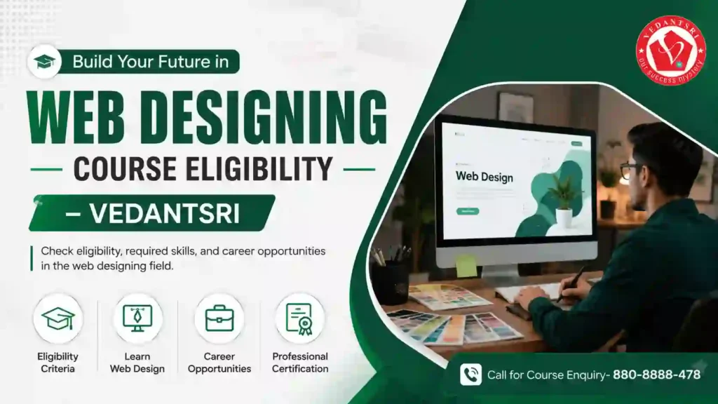 Web Designing Course in 2026 – Fees, Eligibility, Duration, Syllabus, Scope, Salary, Jobs & Best Institute in Varanasi VedantSri Hub