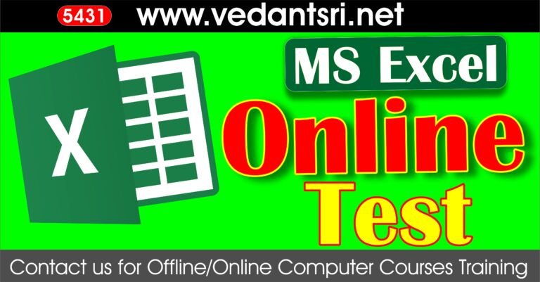 Excel Online Test Series 5431