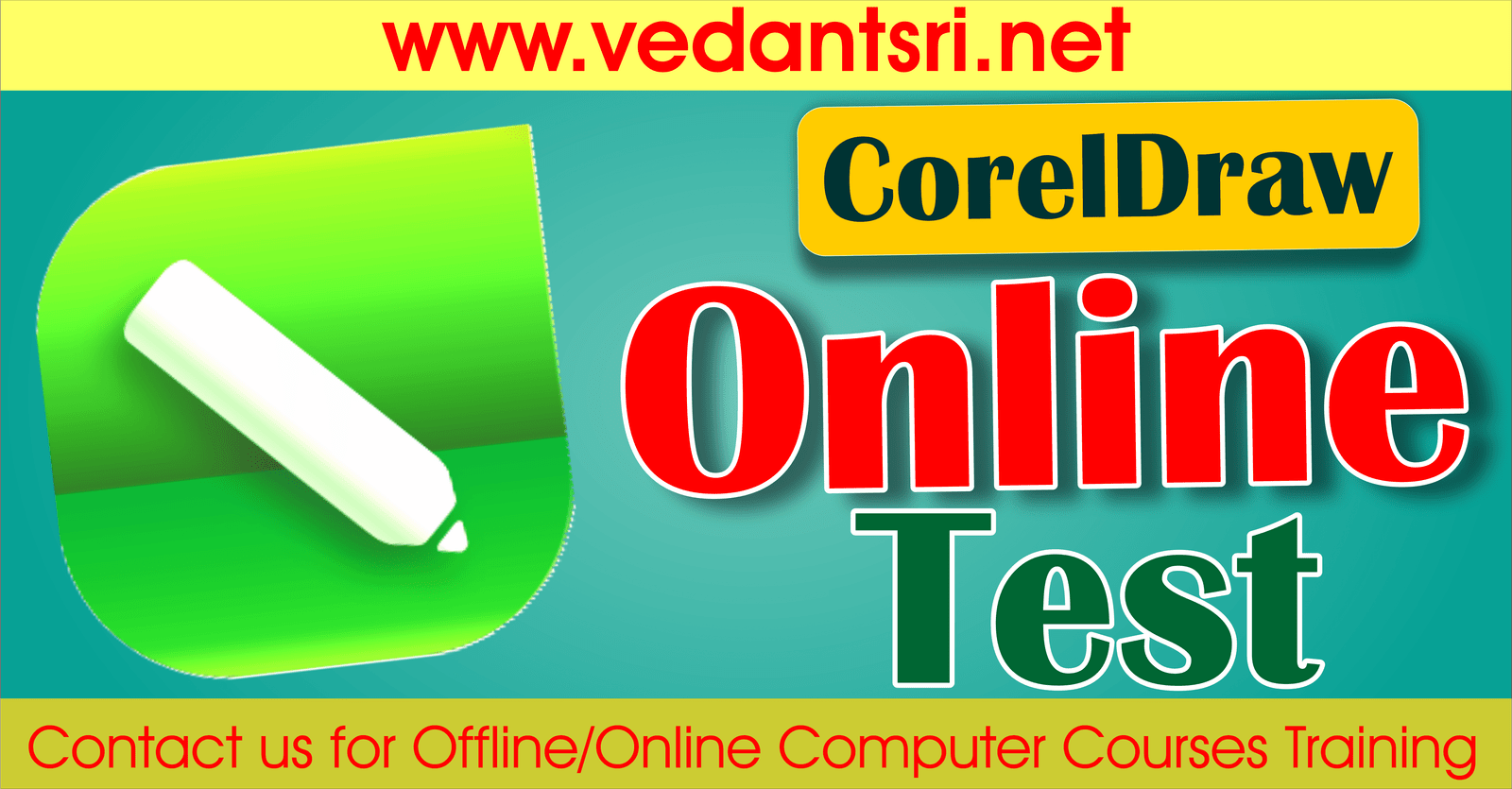 orelDraw Online Test 2024 VedantSri Institute