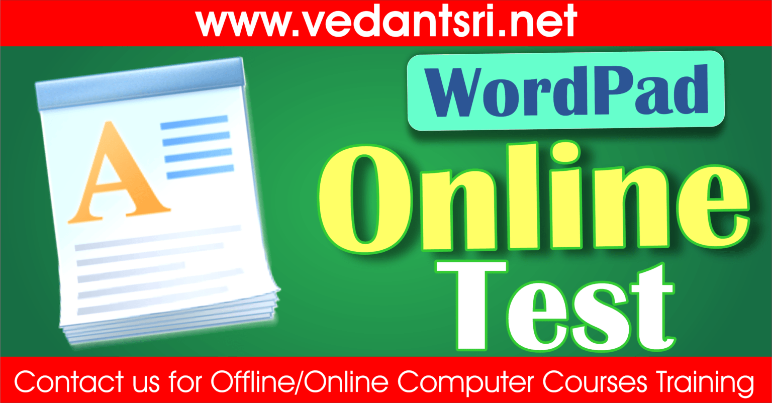 Enhance Your Computer Skills with WordPad Basic Online Test