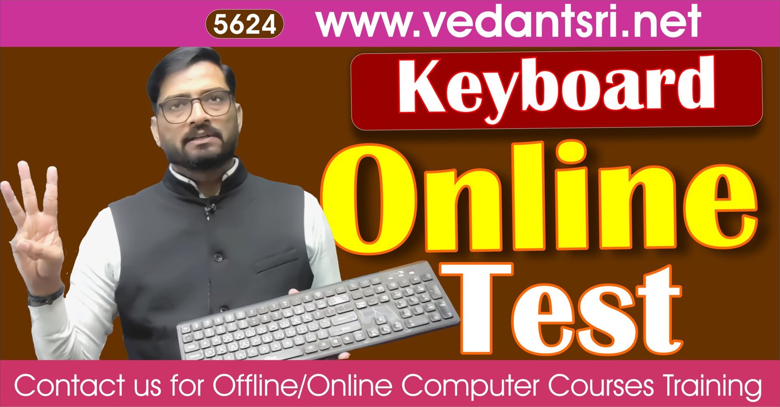 Keyboard Computer Basic Online Test Series 5624