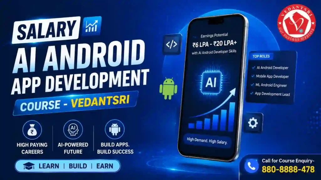 AI Android App Development Course Fee, Duration, Scope, Syllabus, Admission, Institutes & Jobs VedantSri Class