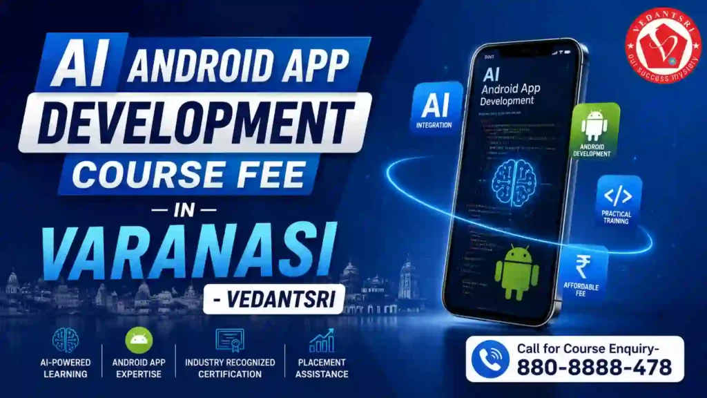 AI Android App Development Course Fee, Duration, Scope, Syllabus, Admission, Institutes & Jobs VedantSri Computer