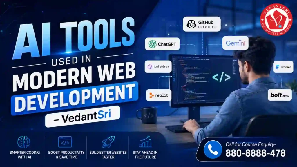 AI Computer Courses for Website Development, Duration, Scope, Syllabus, Admission, Institutes & Jobs in Varanasi 2 AI Computer Courses for Website Development, Duration, Scope, Syllabus, Admission, Institutes & Jobs VedantSri Training