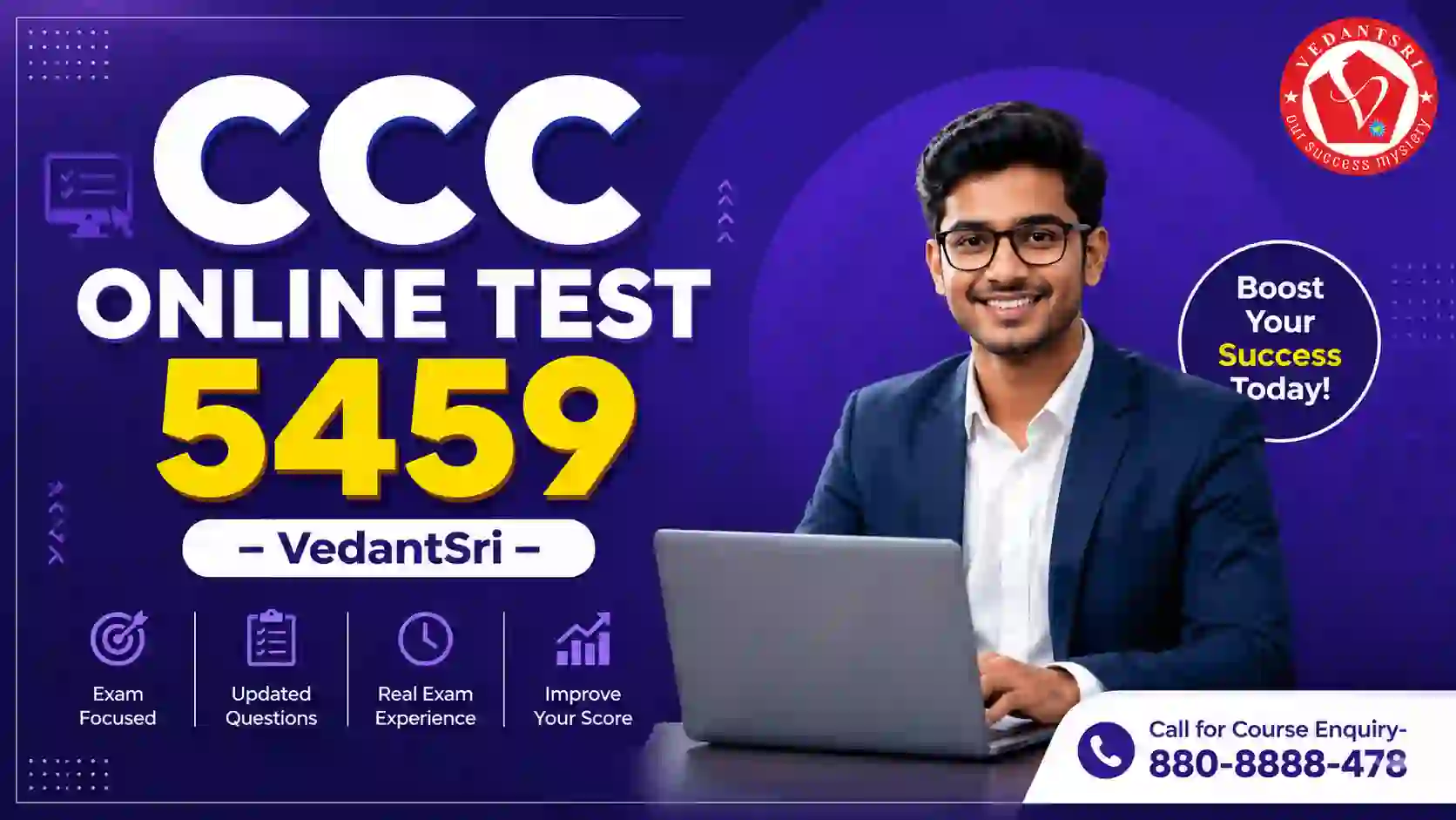 CCC Online Test 5459 Pradip VedantSri
