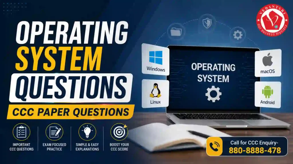 CCC Questions with Answers in English – 101 Most Asked CCC Exam Paper Questions 3 CCC Questions with Answers in English – 101 Most Asked CCC Exam Paper Questions VedantSri Class