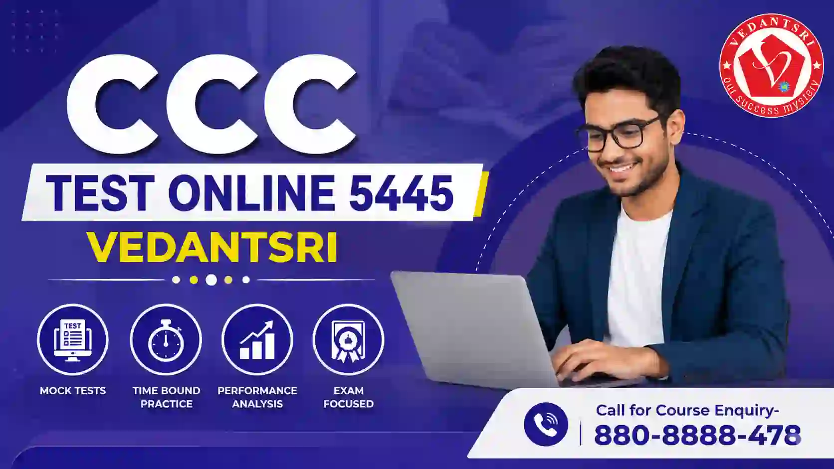 CCC Test Online 5445 Pradip VedantSri
